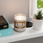 CatyGato Lucy's Lavande Cafe Noir 9oz Soy Candle