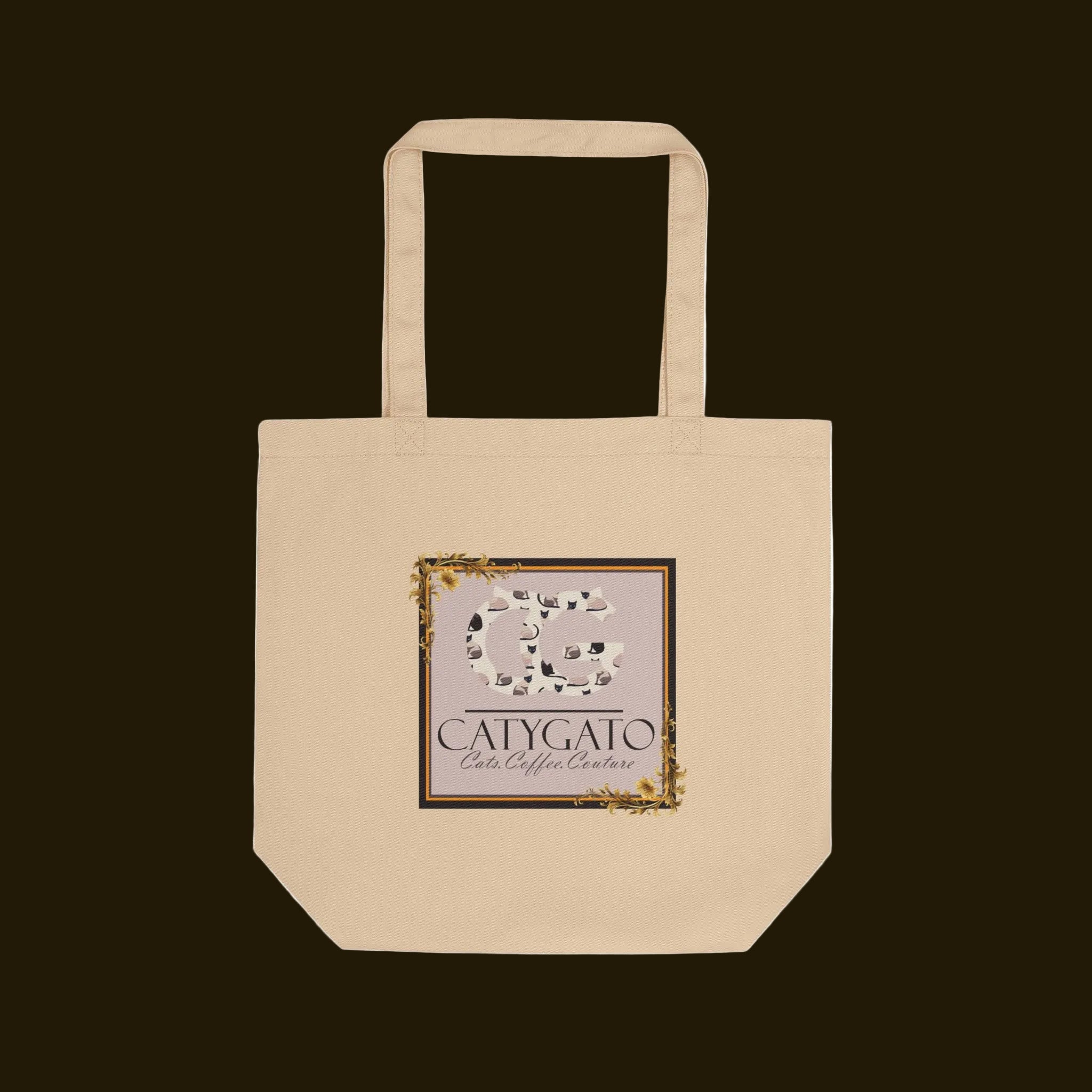CatyGato Logo Eco Tote Bag 3