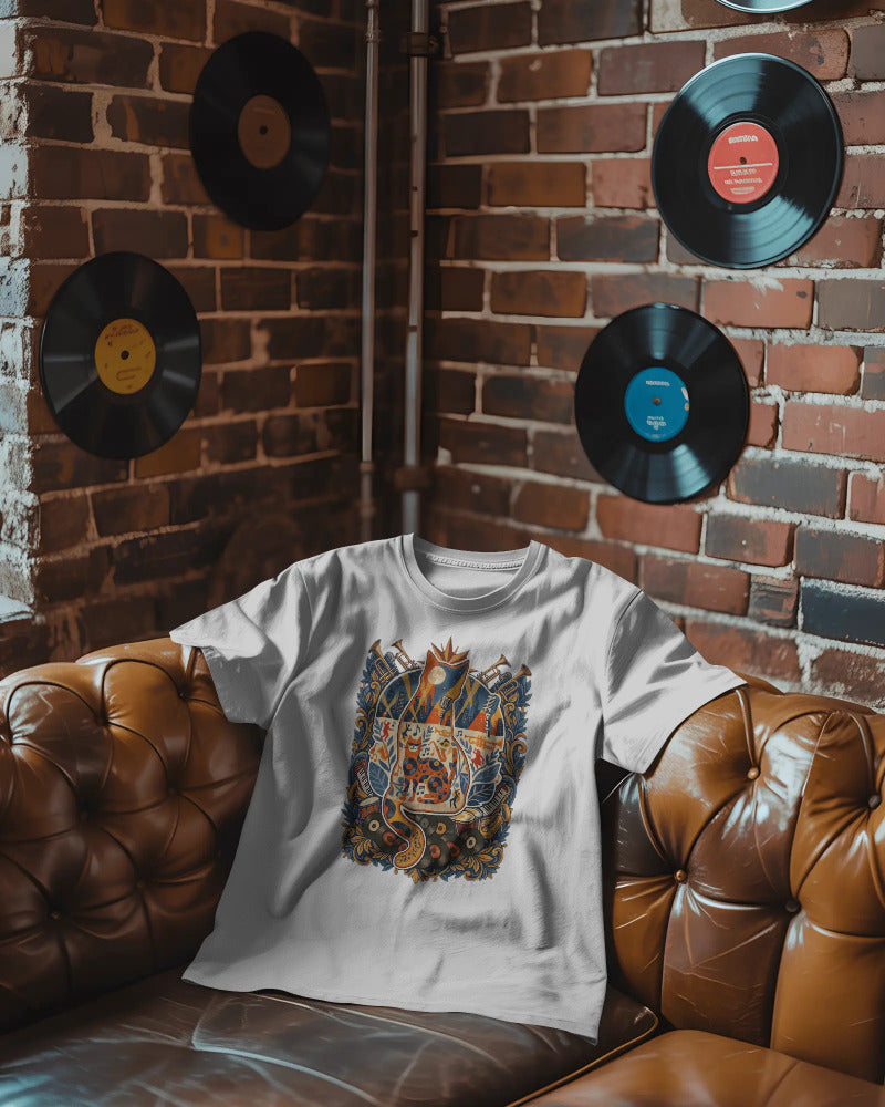 CatyGato Music Inspired Organic Cotton T-Shirt 1 (Jazz)