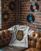CatyGato Music Inspired Organic Cotton T-Shirt 2 (Reggae)