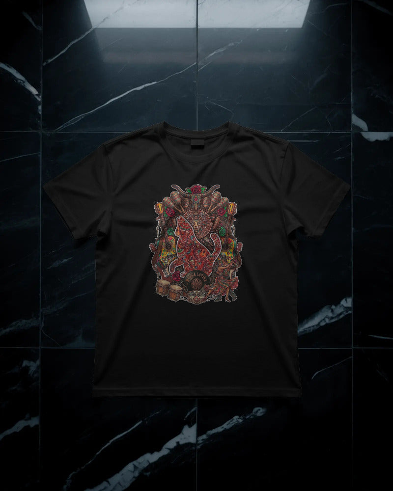 CatyGato Music Inspired Organic Cotton T-Shirt 6 (Latin Music)