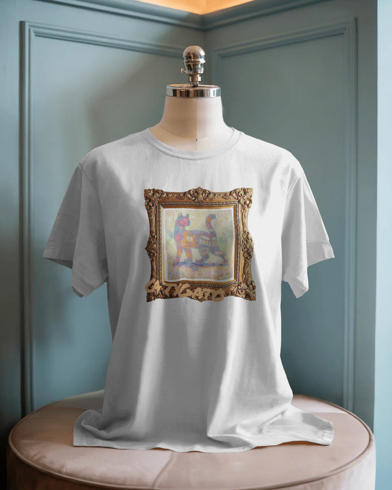 CatyGato Fine Art Inspired Organic Cotton T-Shirt 5