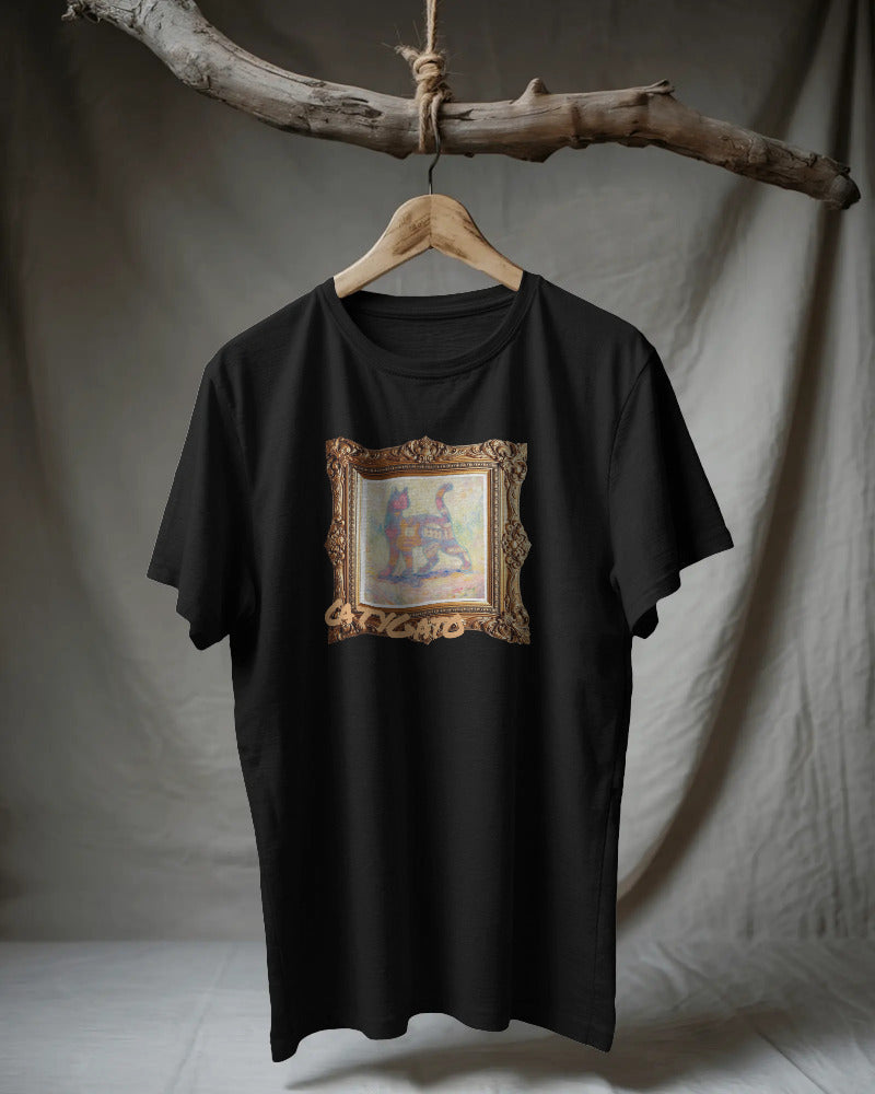 CatyGato Fine Art Inspired Organic Cotton T-Shirt 5