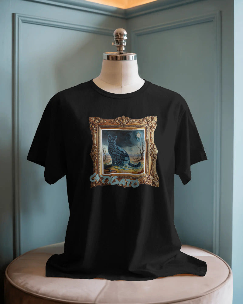 CatyGato Fine Art Inspired Organic Cotton T-Shirt 3