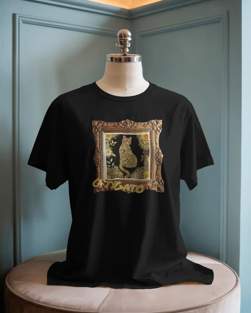 CatyGato Fine Art Inspired Organic Cotton T-Shirt 2