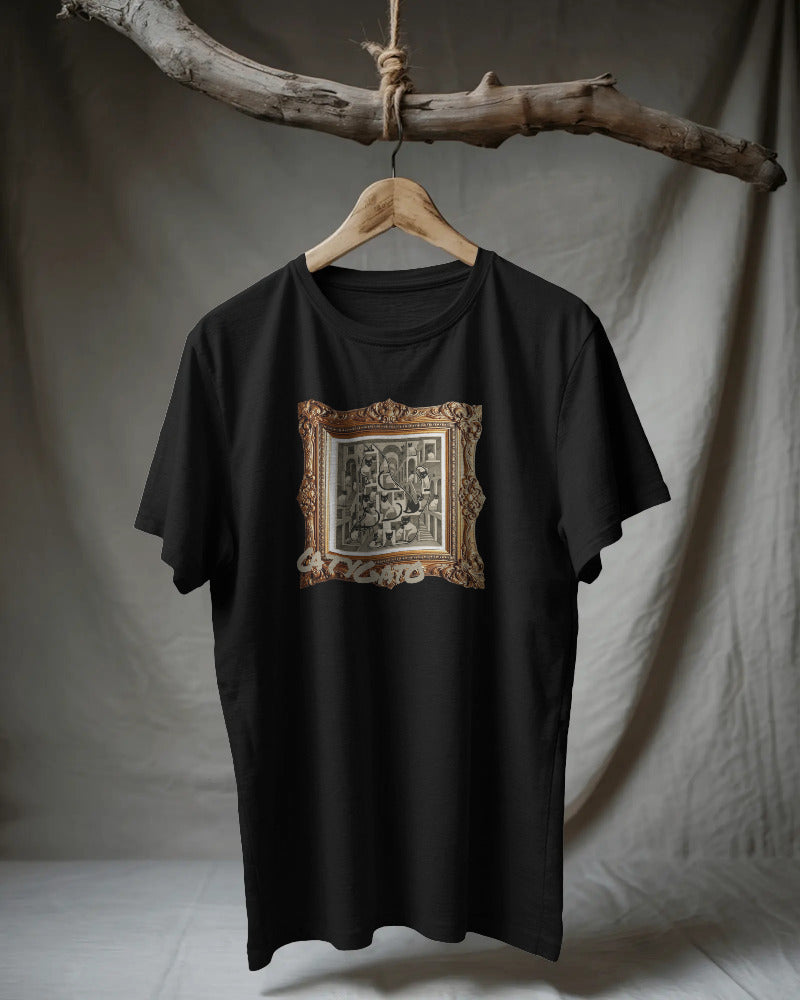 CatyGato Fine Art Inspired Organic Cotton T-Shirt 1