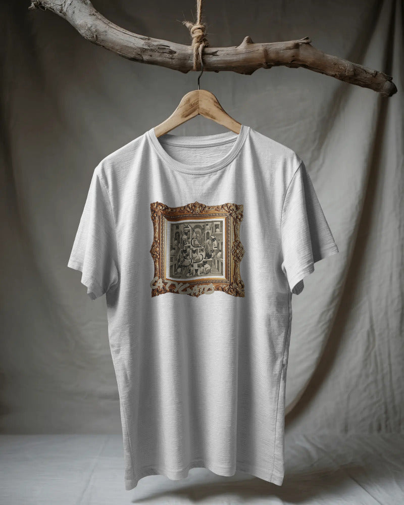 CatyGato Fine Art Inspired Organic Cotton T-Shirt 1