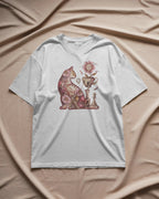 CatyGato Surreal Cat Organic Cotton T-Shirt 2