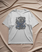 CatyGato Surreal Cat Organic Cotton T-Shirt 1