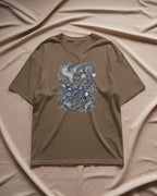 CatyGato Surreal Cat Organic Cotton T-Shirt 1