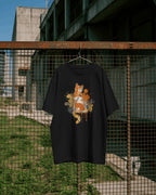 CatyGato Graffiti Cat Organic Cotton T-Shirt 1