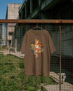 CatyGato Graffiti Cat Organic Cotton T-Shirt 1