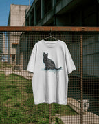 CatyGato Graffiti Cat Organic Cotton T-Shirt 5