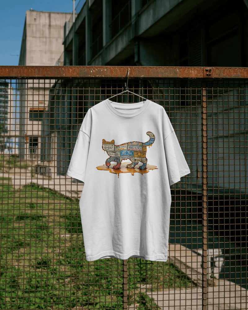 CatyGato Graffiti Cat Organic Cotton T-Shirt 7