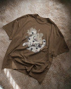 CatyGato Graffiti Cat Organic Cotton T-Shirt 2