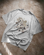 CatyGato Graffiti Cat Organic Cotton T-Shirt 2