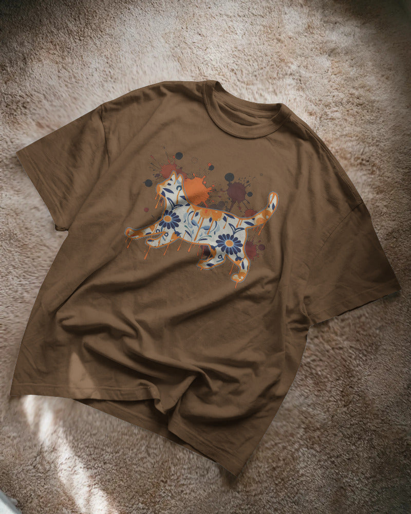 CatyGato Graffiti Cat Organic Cotton T-Shirt 4