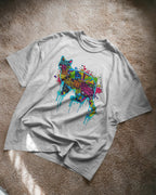 CatyGato Graffiti Cat Organic Cotton T-Shirt 8