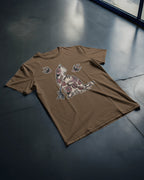 CatyGato Tattoo Inspired Organic Cotton T-Shirt 2
