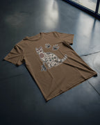 CatyGato Tattoo Inspired Organic Cotton T-Shirt 3