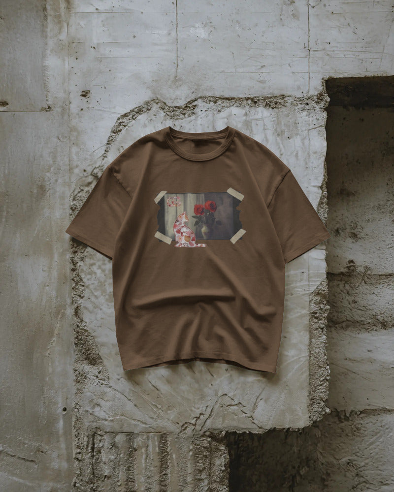 CatyGato Organic Cotton Cats and Photographs T-Shirt 9