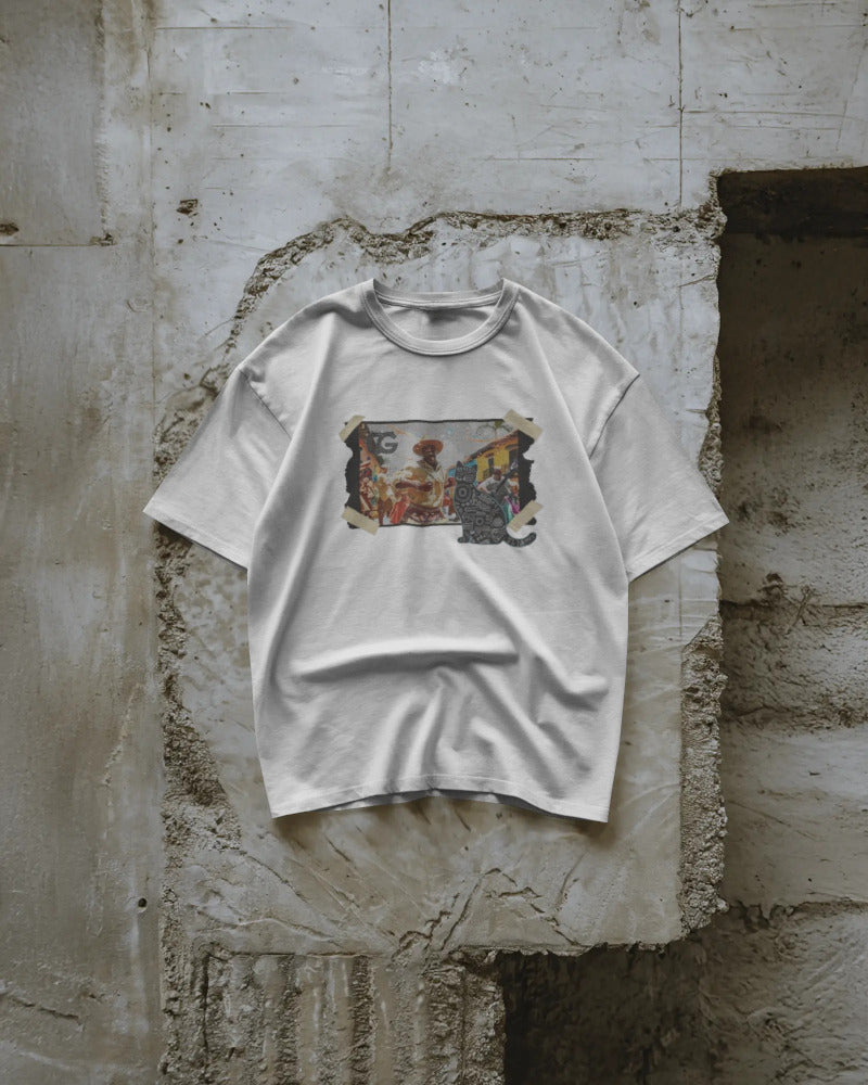CatyGato Organic Cotton Cats and Photographs T-Shirt 5
