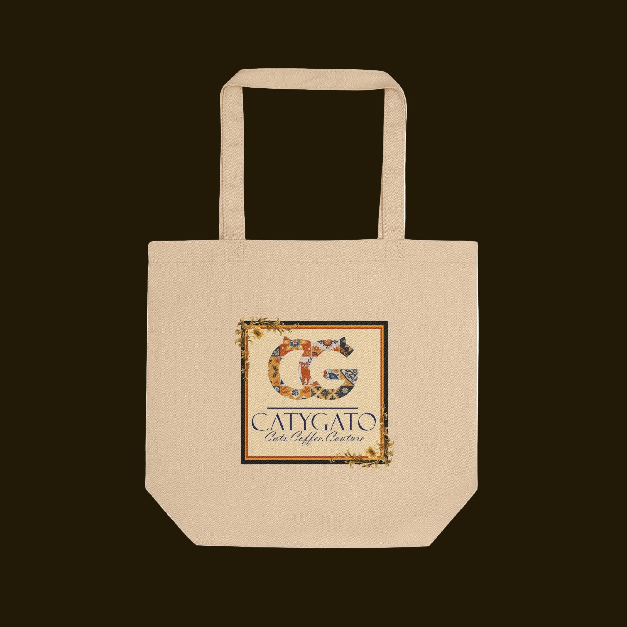 CatyGato Logo Eco Tote Bag 1