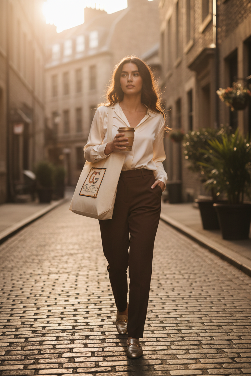 CatyGato Logo Eco Tote Bag 1
