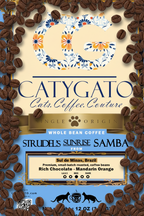Strudel's Sunrise Samba Single Origin Whole Bean Coffee - 12oz (compostable)