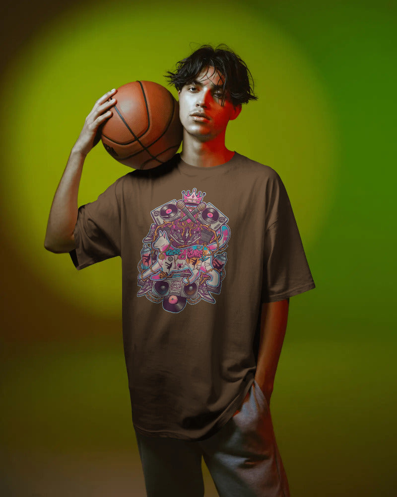 CatyGato Music Inspired Organic Cotton T-Shirt 4 (Hip-Hop)