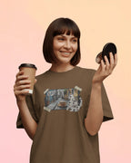 CatyGato Organic Cotton Cats and Photographs T-Shirt 4