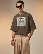 CatyGato Coffee Logo Organic Cotton T-Shirt 5