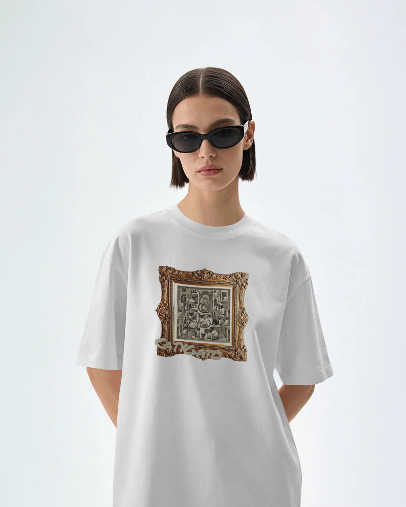 CatyGato Fine Art Inspired Organic Cotton T-Shirt 1
