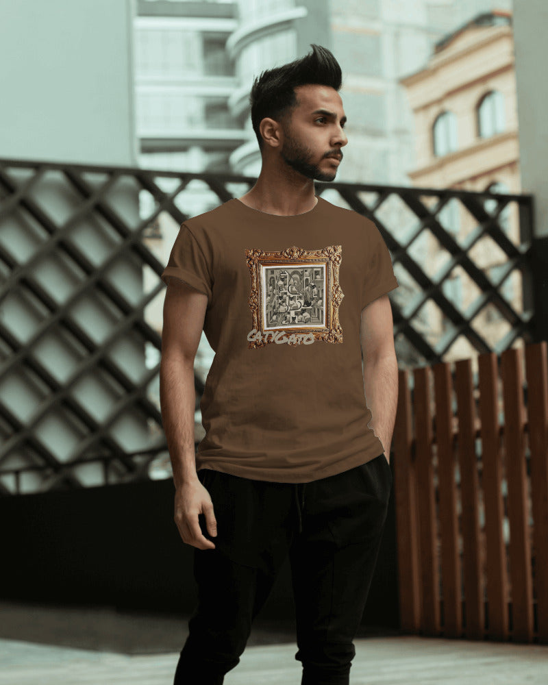 CatyGato Fine Art Inspired Organic Cotton T-Shirt 1