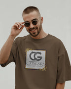 CatyGato Coffee Logo Organic Cotton T-Shirt 3