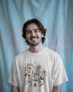 CatyGato Graffiti Cat Organic Cotton T-Shirt 2