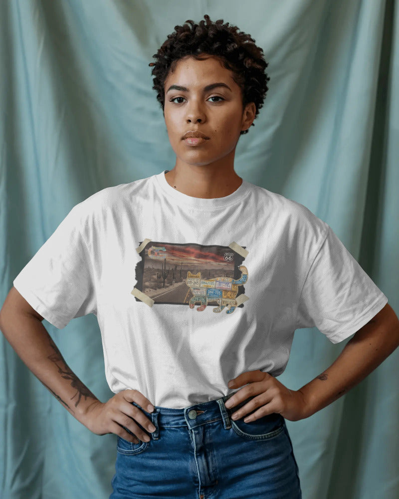 CatyGato Organic Cotton Cats and Photographs T-Shirt 7