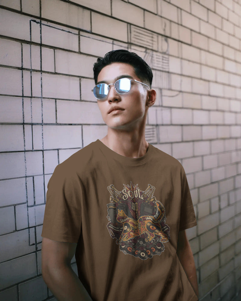 CatyGato Music Inspired Organic Cotton T-Shirt 7 (Soul)