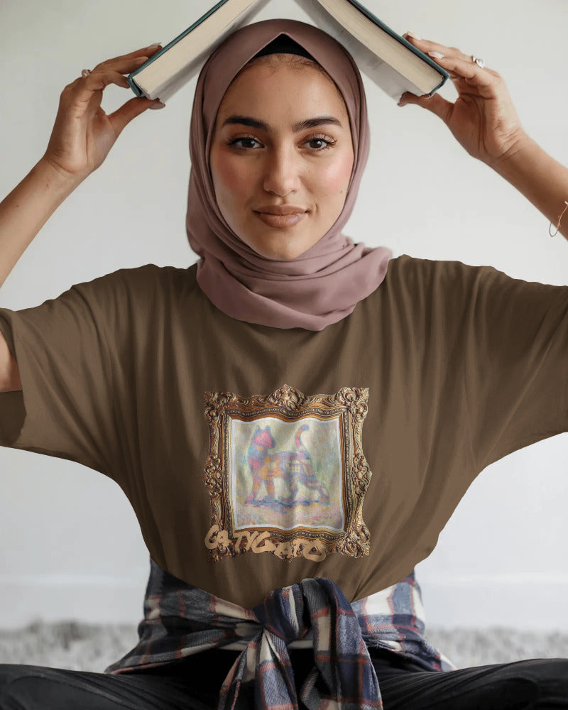 CatyGato Fine Art Inspired Organic Cotton T-Shirt 5
